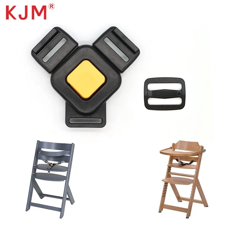 Three Points Quick Release Stroller Buckle